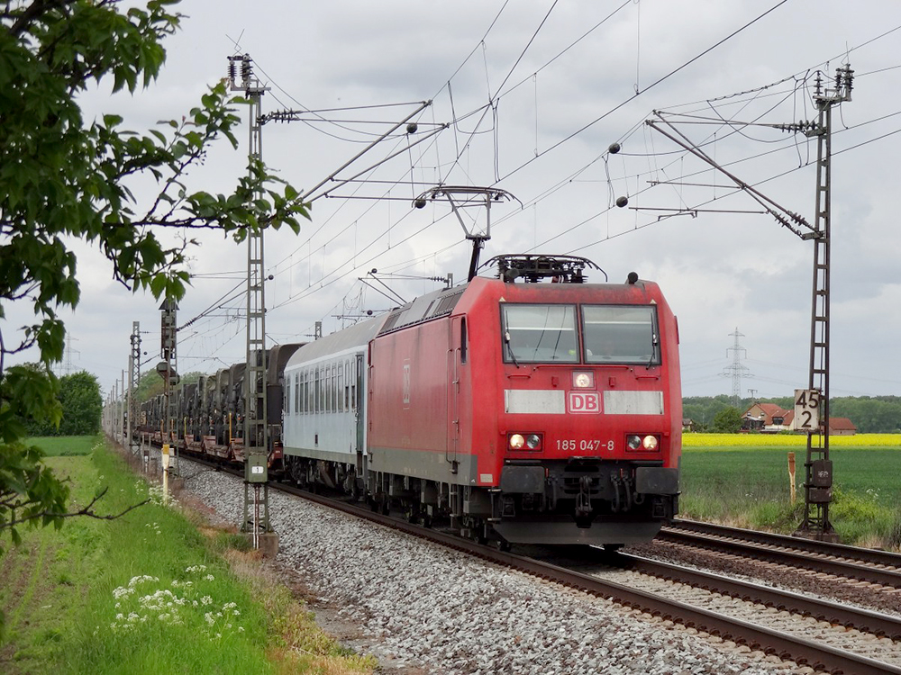 railroad engine Deutsche Bahn